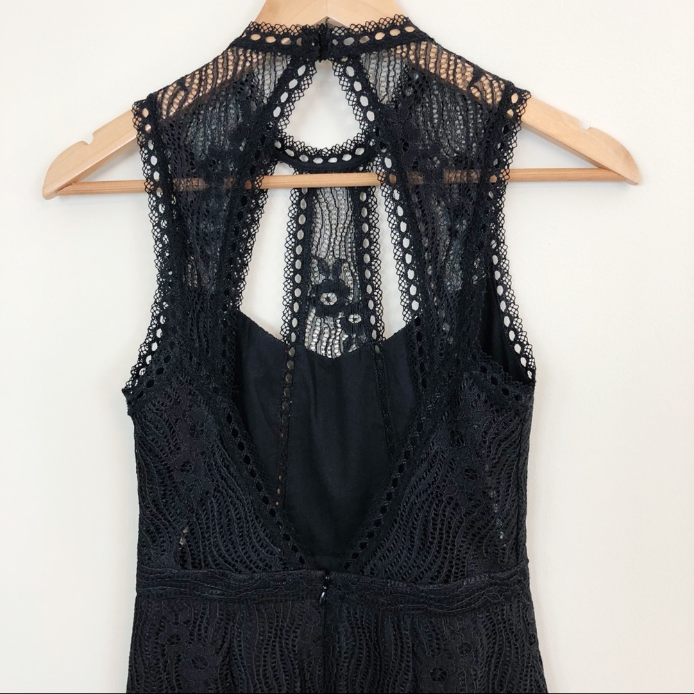 Alexis Oralie Guipure Lace Open Back Midi Dress - Picture 6 of 8
